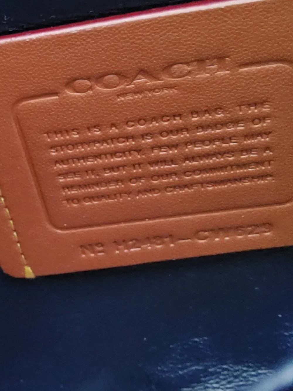Coach this bag